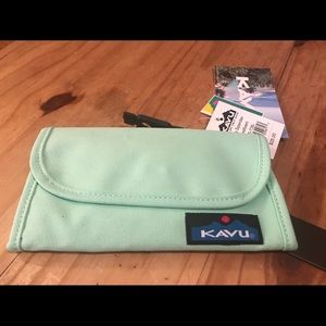 New Kavu Big Spender Wallet - Seafoam